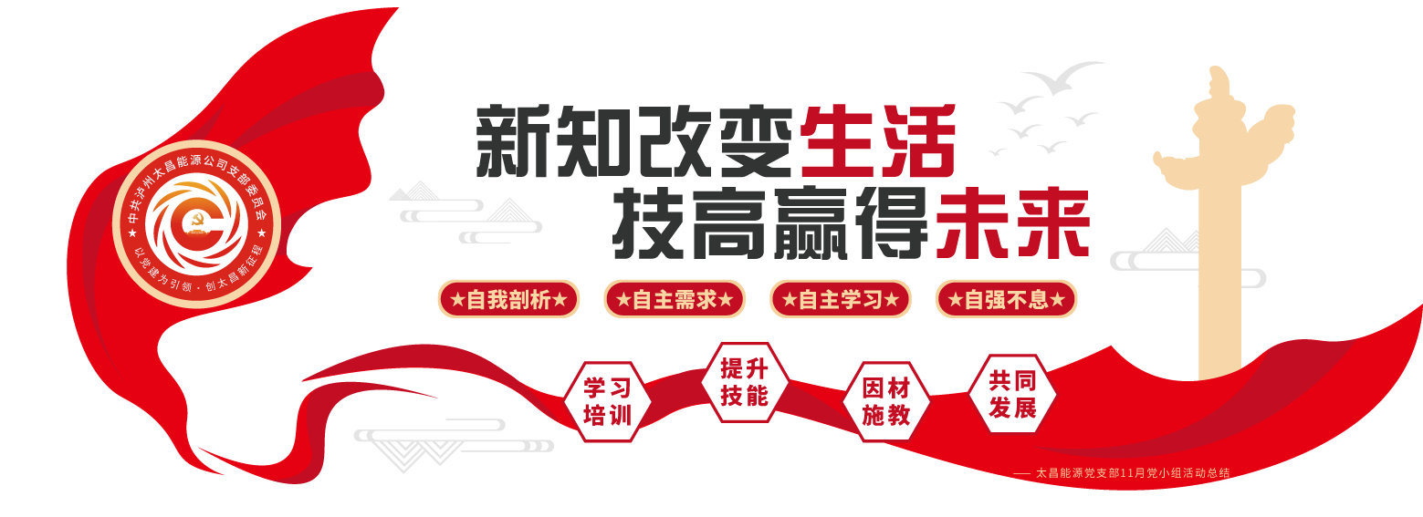 “爭做傳幫帶的技能帶頭人”主題活動(dòng)——太昌能源黨支部11月黨小組活動(dòng)成果總結(jié)